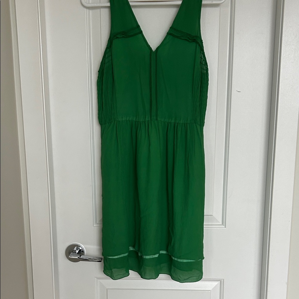 Marc By Marc Jacobs Emerald Green Midi Dress